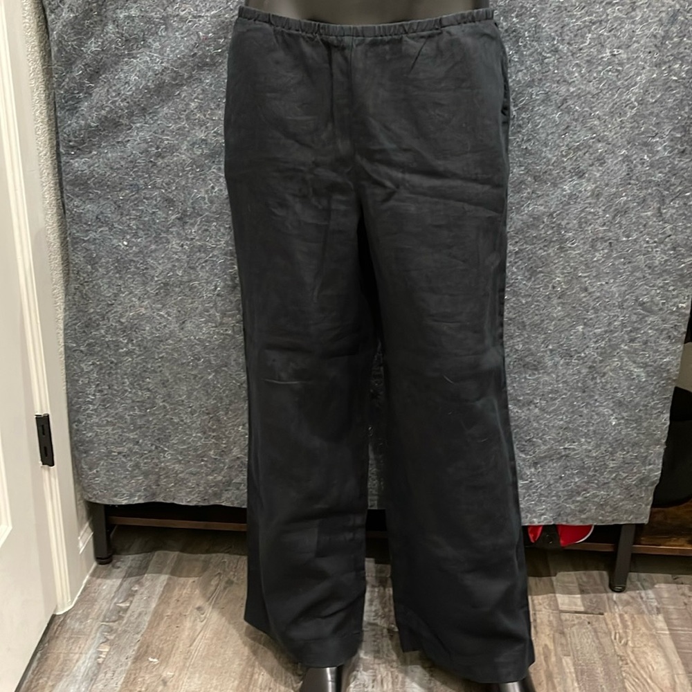 J. Jill Black Wide Leg Pants